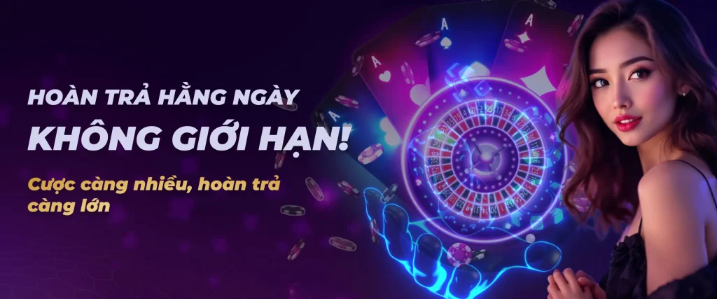 Banner hoàn trả hàng tuần không giới hạn