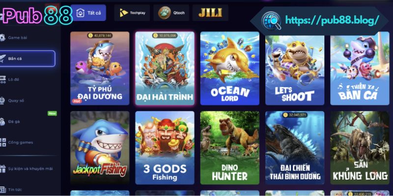 Lý giải sức hút của nền tảng bắn cá PUB88