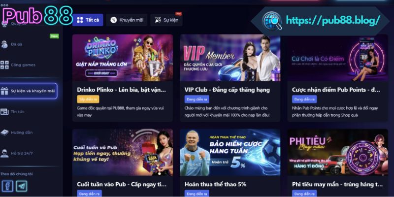 Khuyến Mãi PUB88 - Nhận Ngay Ưu Đãi Tăng Vốn Siêu Khủng Một số điều kiện nhận khuyến mãi PUB88 hiện nay