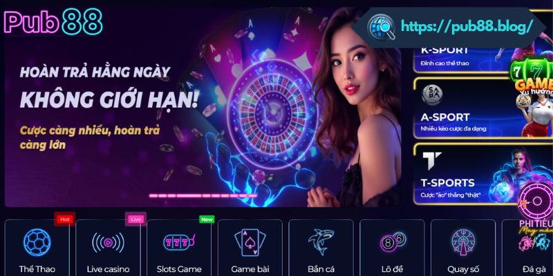 Ưu điểm khi đăng ký và cá cược trên PUB88